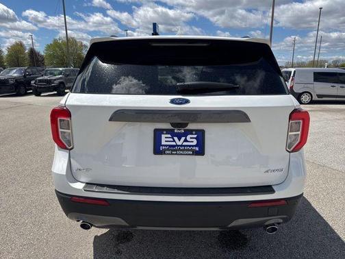 STAR WHITE MET TRI-COAT 2023 Ford Explorer XLT