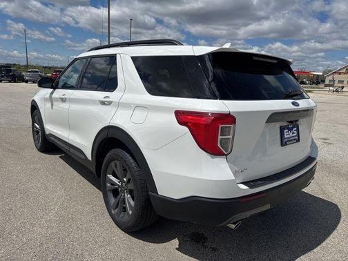 STAR WHITE MET TRI-COAT 2023 Ford Explorer XLT