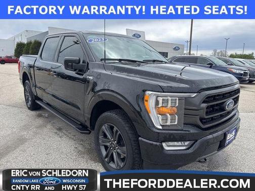 AGATE BLACK METALLIC 2023 Ford F-150 XLT