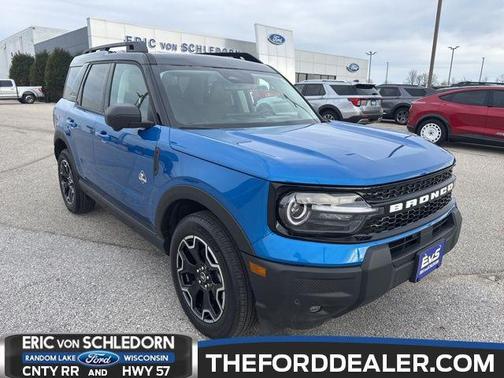 VELOCITY BLUE METALLIC 2025 Ford Bronco Sport Outer Banks