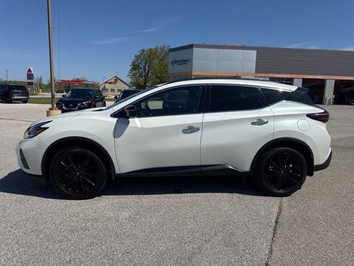 Pearl White Tricoat 2024 Nissan Murano SV Intelligent AWD