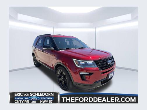 Ruby Red Metallic Tinted Clearcoat 2019 Ford Explorer Sport