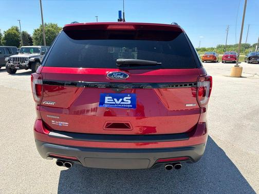Ruby Red Metallic Tinted Clearcoat 2019 Ford Explorer Sport