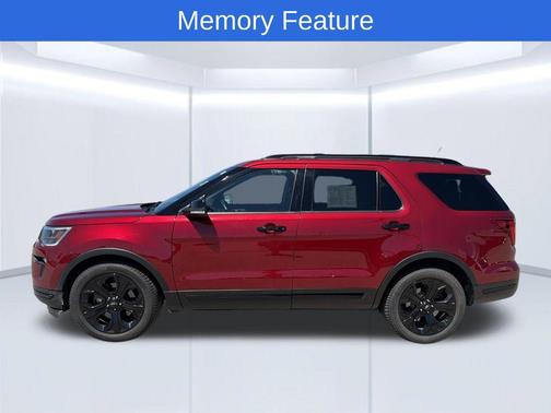 Ruby Red Metallic Tinted Clearcoat 2019 Ford Explorer Sport