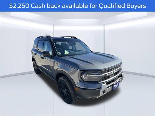 Carbonized Gray Metallic 2026 Ford Bronco Sport Badlands