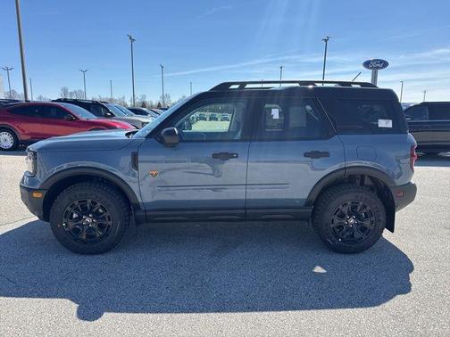 AZURE GRAY METALLIC TRI-COAT 2026 Ford Bronco Sport Badlands