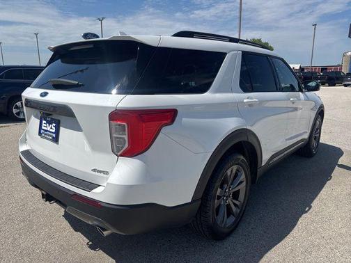 STAR WHITE MET TRI-COAT 2022 Ford Explorer XLT