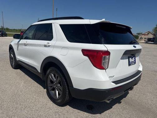STAR WHITE MET TRI-COAT 2022 Ford Explorer XLT