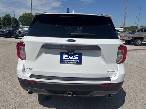 STAR WHITE MET TRI-COAT 2022 Ford Explorer XLT