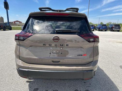 Baja Storm Metallic 2025 Nissan Rogue Rock Creek