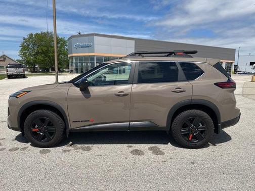 Baja Storm Metallic 2025 Nissan Rogue Rock Creek