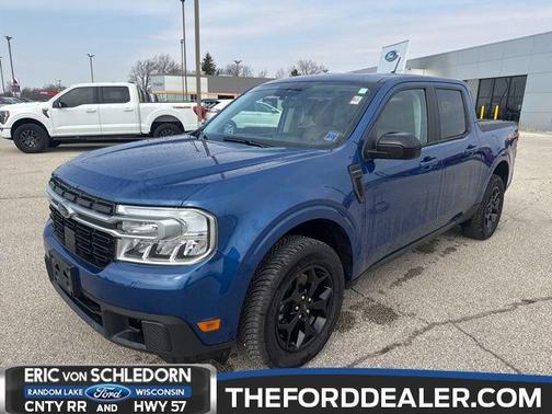 Atlas Blue Metallic 2024 Ford Maverick Lariat