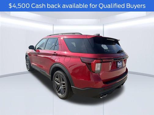 Rapid Red Metallic Tinted Clearcoat 2026 Ford Explorer ST