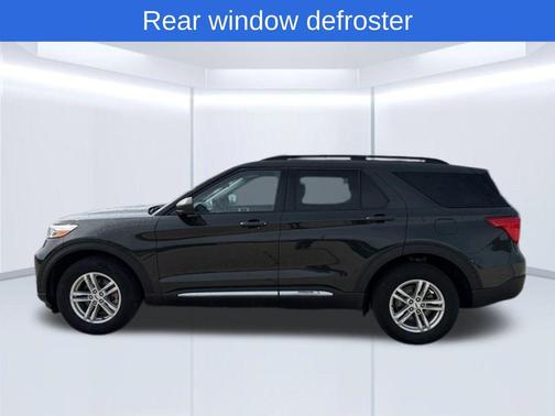 Forged Green Metallic 2024 Ford Explorer XLT