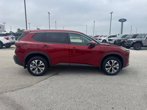 Scarlet Ember Tintcoat 2023 Nissan Rogue SV