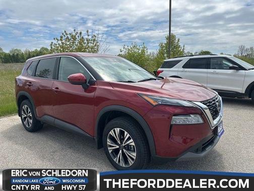 Scarlet Ember Tintcoat 2023 Nissan Rogue SV