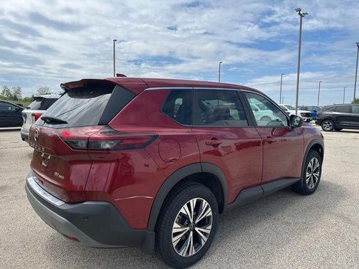 Scarlet Ember Tintcoat 2023 Nissan Rogue SV