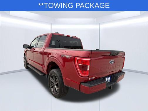 Rapid Red Metallic Tinted Clearcoat 2021 Ford F-150 XLT