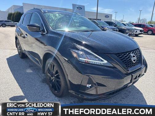 Super Black 2024 Nissan Murano SV Intelligent AWD