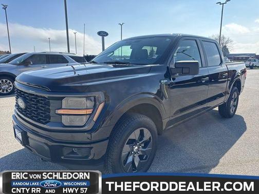 AGATE BLACK METALLIC 2025 Ford F-150 STX