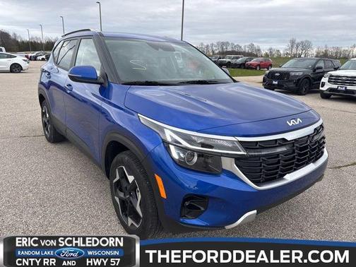 Neptune Blue 2025 Kia Seltos S