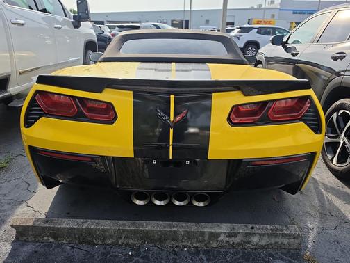 Velocity Yellow Tintcoat 2015 Chevrolet Corvette Stingray Z51