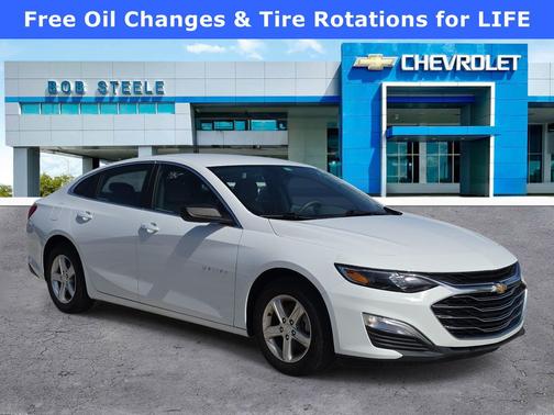 Summit White 2023 Chevrolet Malibu 1LS