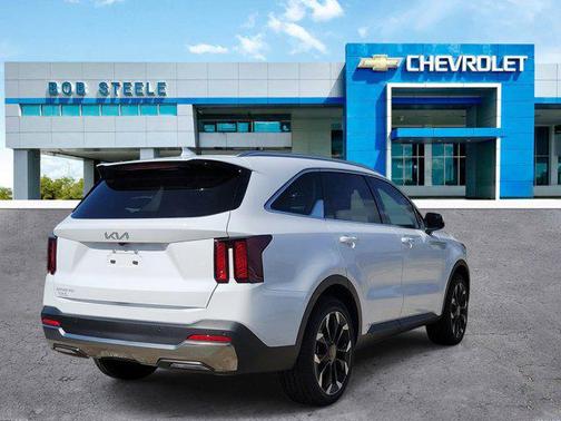 Glacial White Pearl 2025 Kia Sorento EX