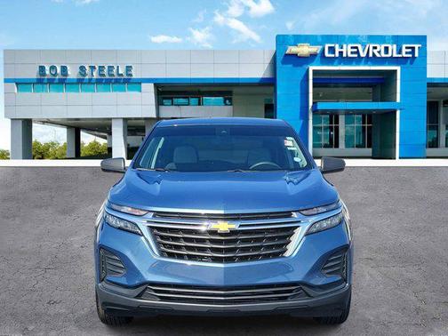 Lakeshore Blue Metallic 2024 Chevrolet Equinox LS