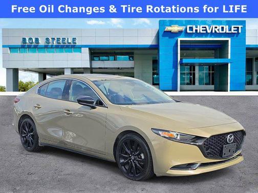 Zircon Sand Metallic 2024 Mazda Mazda3 2.5 Turbo AWD