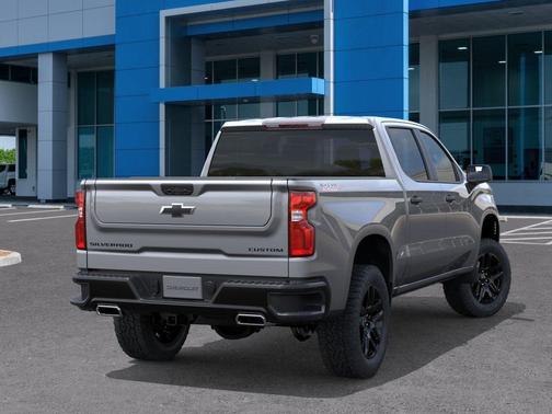 Gray 2026 Chevrolet Silverado 1500 Custom Trail Boss