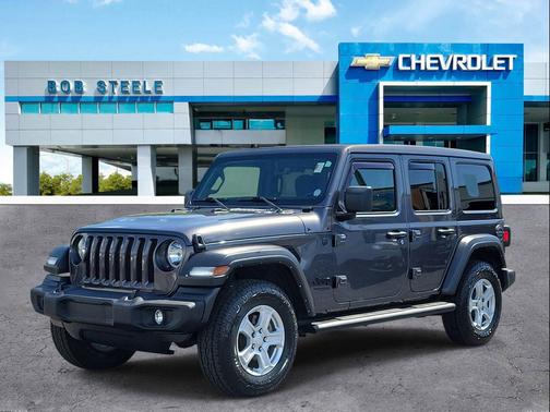 Granite Crystal Metallic Clearcoat 2022 Jeep Wrangler Unlimited Sport