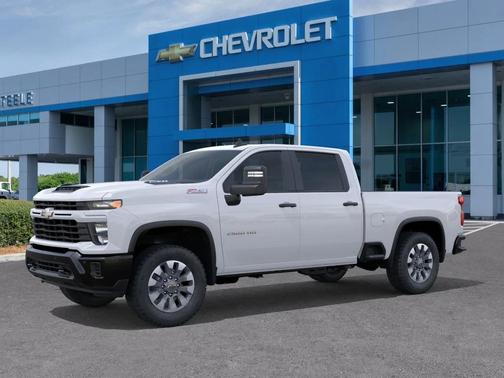 White 2026 Chevrolet Silverado 2500 Custom