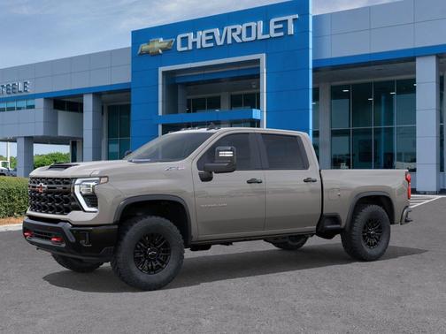 Tan 2026 Chevrolet Silverado 2500 Crew Cab, Standard Bed, XR2, 4WD