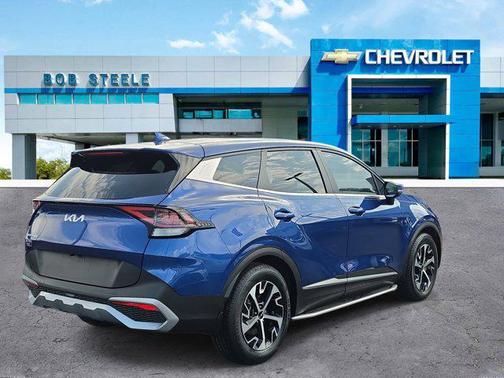 Sapphire Blue 2023 Kia Sportage EX