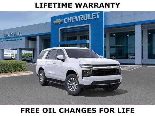 White 2026 Chevrolet Tahoe LS
