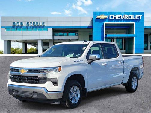 Summit White 2025 Chevrolet Silverado 1500 LT