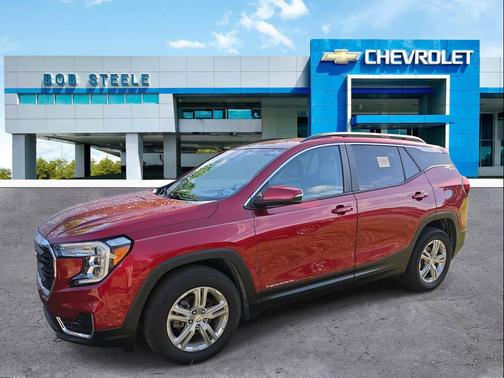 Volcanic Red Tintcoat 2024 GMC Terrain SLE
