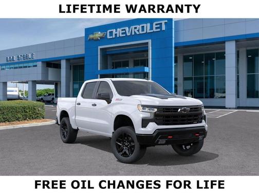 White 2026 Chevrolet Silverado 1500 LT Trail Boss