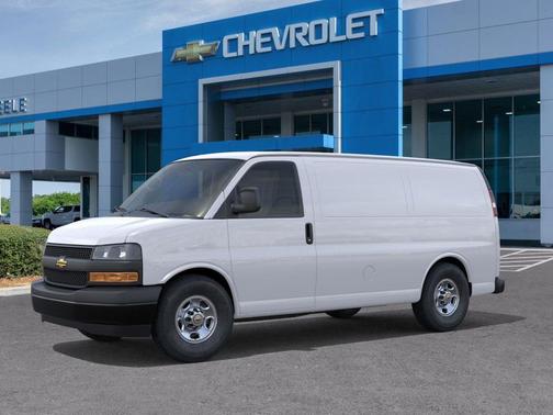 White 2026 Chevrolet Express 2500 LT