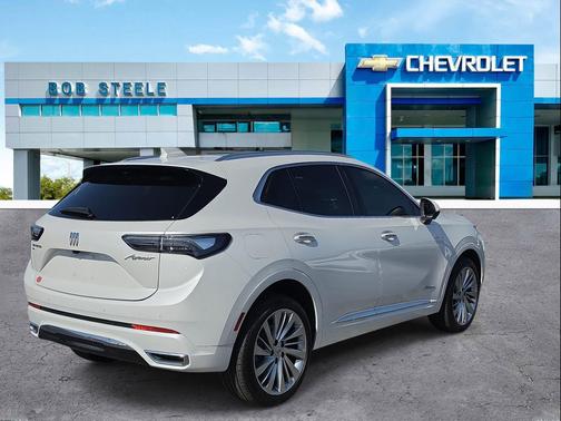 White Frost Tricoat 2025 Buick Envision Avenir AWD