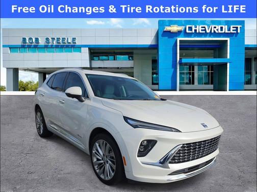 White Frost Tricoat 2025 Buick Envision Avenir AWD