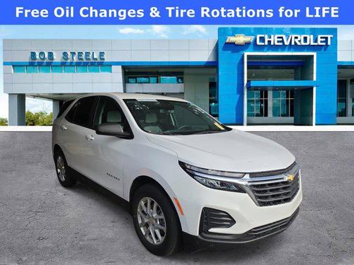Summit White 2024 Chevrolet Equinox LS