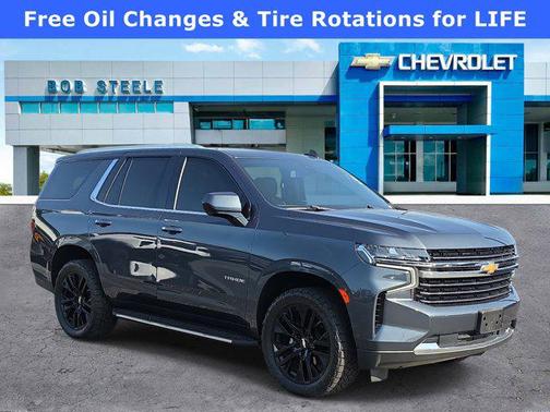 Shadow Gray Metallic 2021 Chevrolet Tahoe LT