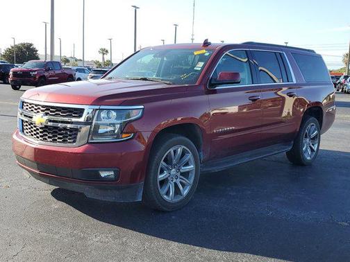 Siren Red Tintcoat 2020 Chevrolet Suburban LT