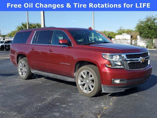 Siren Red Tintcoat 2020 Chevrolet Suburban LT