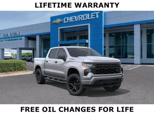 Gray 2026 Chevrolet Silverado 1500 Custom