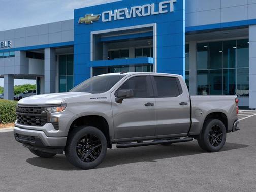 Gray 2026 Chevrolet Silverado 1500 Custom