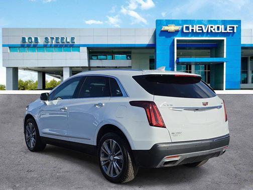 Crystal White 2024 Cadillac XT5 Premium Luxury