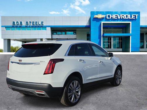 Crystal White 2024 Cadillac XT5 Premium Luxury